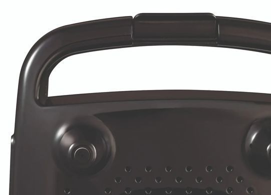 Tefal Сендвічмейкер Tefal Croc Time 700Вт, 1 пластина-гриль, корпус-пластик, чорно-сріблястий SM193D34 фото