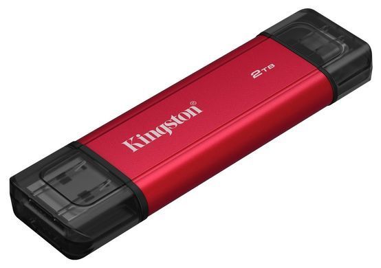 Kingston Портативний SSD Kingston 2TB USB 3.2 Gen 2 Dual USB-A R1050/W950MB/s SPSD/2TB фото
