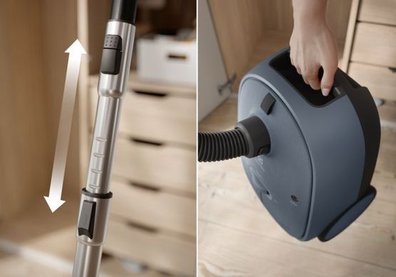 Electrolux Пылесос мешковый, 750Вт, мешок-3.5л, HEPA12, s-bag, 4 насадки, синий EB61C4DB фото