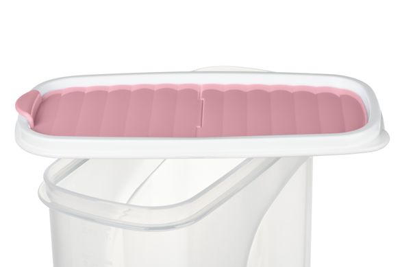 Контейнер для сипучих Ardesto Fresh 1.8 л,рожевий, пластик AR1218PP фото