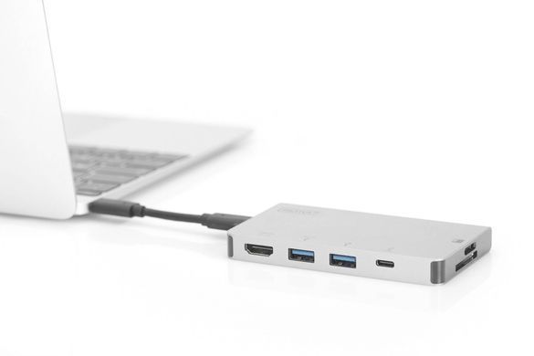 Digitus Док-станція Travel USB-C, 6 Port DA-70867 фото