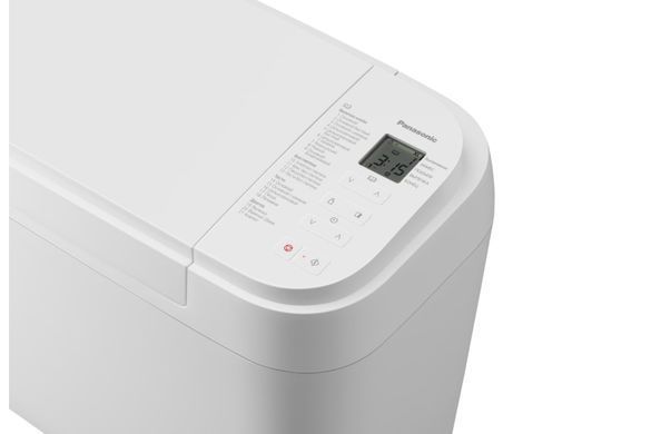 Panasonic Хлебопечка 550Вт, программ-21, макс.вес -1.25кг, форма-прямоугольник, пластик, белый SD-B2510WTS фото