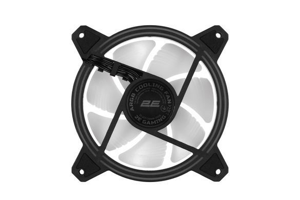 Корпусный вентилятор 2E Gaming Air Cool Infinity M ACF120IMW-ARGB, 120mm, 1200rpm, 3pin, 3pin+5VAura, 22dBa 2E-ACF120IMW-ARGB фото