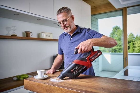 Einhell Пылесос профессиональный аккумуляторный TE-HV 18/06 Li-Solo, 18В, 72мБар, контейнер 0.6л, 0.95кг, без АКБ и ЗП 2347190 фото