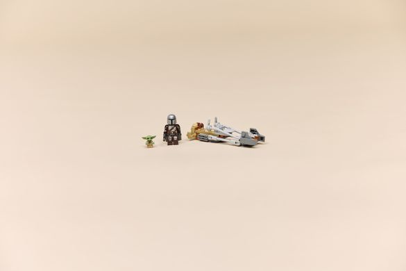 LEGO Конструктор LEGO Star Wars Швидкісний мотоцикл Мандалорця й Ґроґу 75436 фото