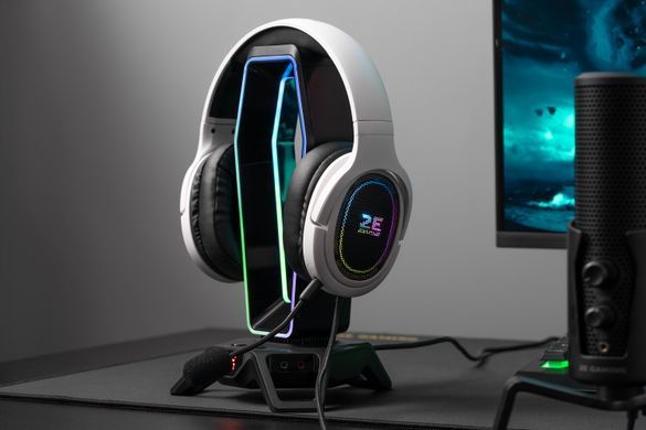2E Gaming Гарнитура игровая HG330, 7.1, USB-A, RGB, 2м, белый 2E-HG330WT-7.1 фото