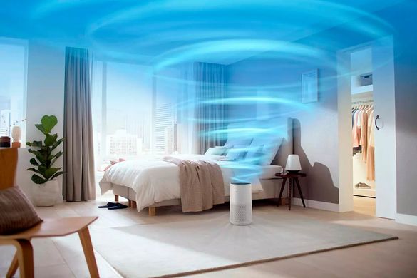 Philips Очисник повітря 1000i Series, 78м2, 300м3/год, дисплей, Nano, НЕРА,попередн.,вугільний фільтр, Wi-Fi, 4 режими, білий AC1715/10 фото