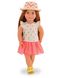Лялька Our Generation Клементін з капелюшком 46 см 1 - магазин Coolbaba Toys