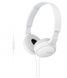 Sony Наушники On-ear MDR-ZX110AP 3.5 mini-jack, Mic, Белый 2 - магазин Coolbaba Toys