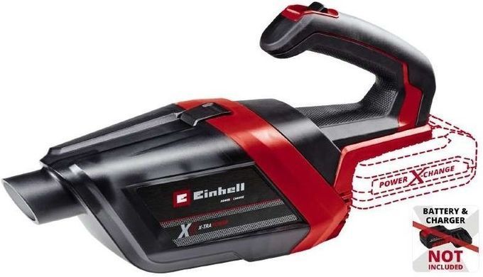 Einhell Пылесос профессиональный аккумуляторный TE-HV 18/06 Li-Solo, 18В, 72мБар, контейнер 0.6л, 0.95кг, без АКБ и ЗП 2347190 фото