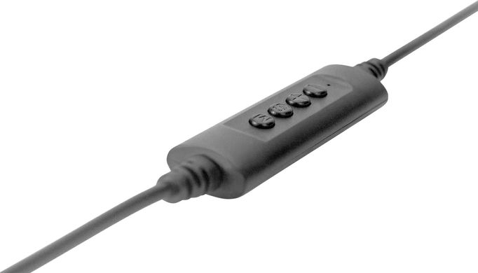 Digitus Гарнітура Stereo Headset, LED, USB, кабель 1.95м DA-12204 фото