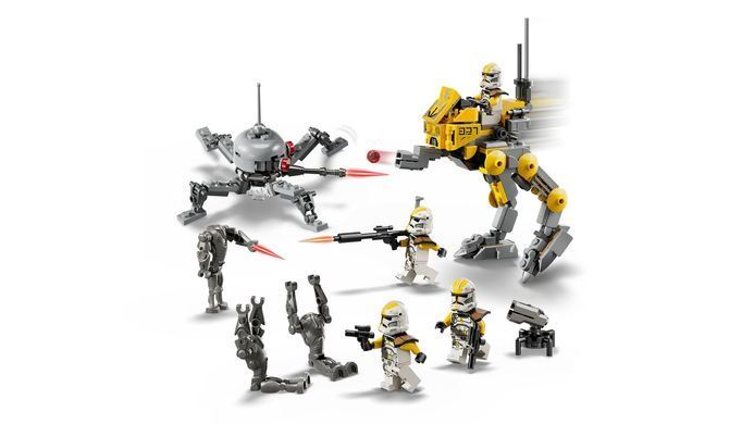 LEGO Конструктор Star Wars Боевой загон бойцов-клонов 327-го галактического корпуса 75431 фото