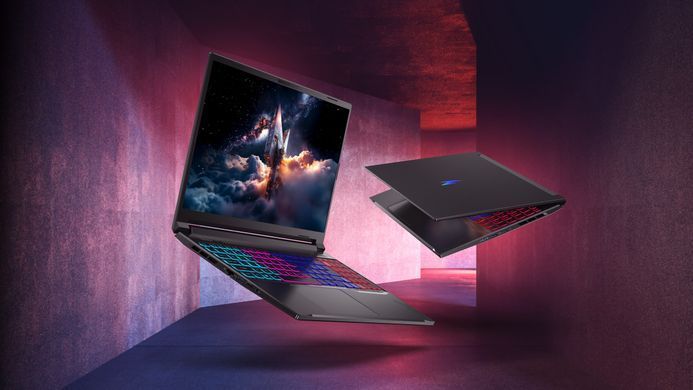 Acer Ноутбук Acer Nitro V 16S ANV16S-61 16" WQXGA IPS, AMD R9-365, 32GB, F1TB, NVD5070-8, Win11P, чорний NH.QXTEU.001 фото