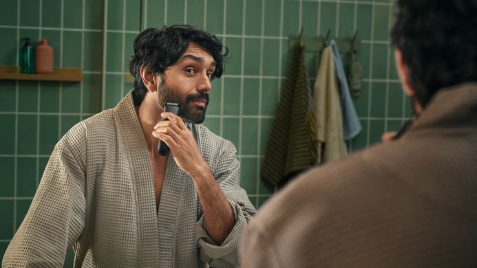 Philips Тример Philips All-in-One Trimmer 3000 Series, для обличчя, голови, тіла, акум., насадок-9, сталь, чорний MG3945/15 фото