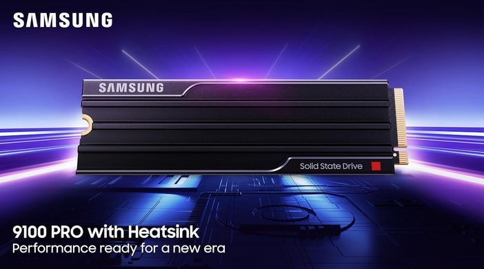 Samsung Накопитель SSD Samsung M.2 2TB PCIe 5.0 9100PRO+ радиатор MZ-VAP2T0CW фото