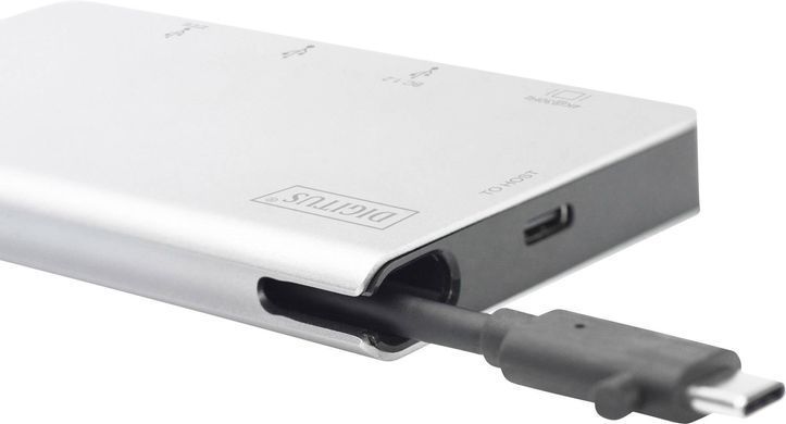 Digitus Док-станція Travel USB-C, 6 Port DA-70867 фото