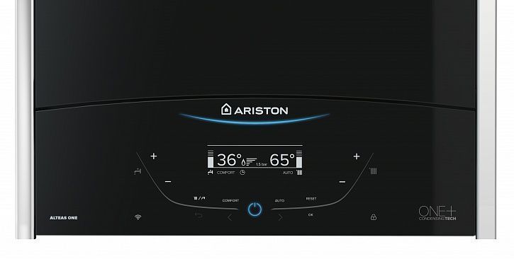 Ariston Котёл газовый ALTEAS ONE+ NET 24 двухконтурный конденсационный 24кВт Wi-Fi