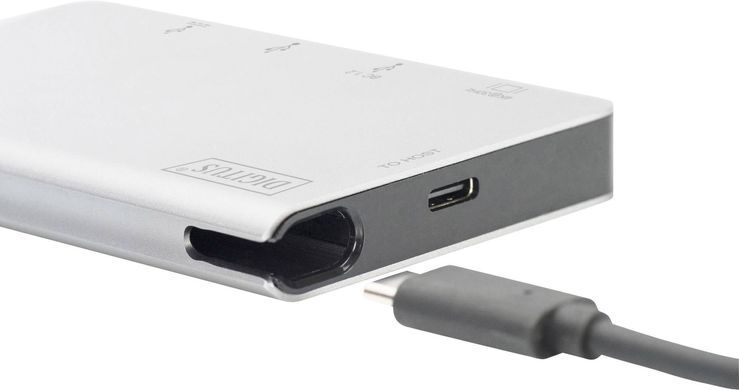 Digitus Док-станція Travel USB-C, 6 Port DA-70867 фото