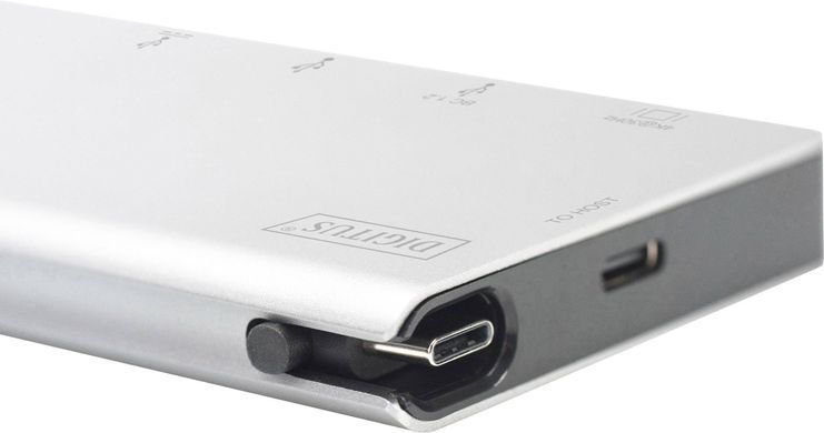 Digitus Док-станція Travel USB-C, 6 Port DA-70867 фото