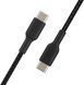 Belkin Кабель USB-C > USB-C заряджання/синхронізації 1м, 60Вт, Type-C, плетений, чорний 3 - магазин Coolbaba Toys