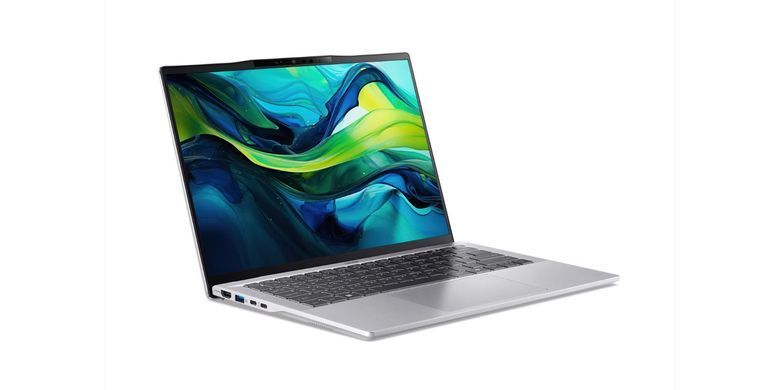 Acer Ноутбук Swift 14 AI SF14-61T 14" WUXGA IPS, AMD R9-365, 16GB, F512GB, UMA, Win11, сріблястий NX.J1CEU.001 фото
