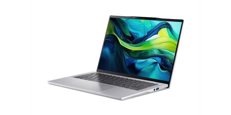 Acer Ноутбук Swift 14 AI SF14-61T 14" WUXGA IPS, AMD R9-365, 16GB, F512GB, UMA, Win11, сріблястий NX.J1CEU.001 фото
