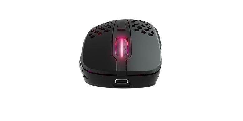 Cherry Xtrfy Миша M4, WL/USB-A, RGB, чорний M4W-RGB-BLACK фото