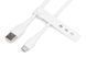 Digitus Кабель USB-A > USB-C зарядки/синхронизации, 1м, USB 2.0, 60W, силиконовый, белый 3 - магазин Coolbaba Toys