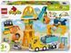 LEGO Конструктор LEGO DUPLO Town 3-в-1 Будівельний майданчик і техніка 10 - магазин Coolbaba Toys