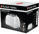 Тостер Russell Hobbs Honeycomb, 850Вт, пластик, широкие слоты, белый 13 - магазин Coolbaba Toys
