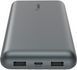 Belkin Акумулятор портативний літій-іонний Power Bank 20000мА&middot;год, 15Вт, 2хUSB-A/USB-C, cірий 9 - магазин Coolbaba Toys