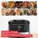 Tefal Мультипіч Easy Fry Silence, 1670Вт, чаша-5л, сенсорне керув., 10 програм, пластик, нерж. сталь-чорний 6 - магазин Coolbaba Toys