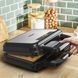 Tefal Мультимейкер UltraCompact 3in1 700Вт, тефлон, 3 пластини, корпус-метал, чорно-сірий 5 - магазин Coolbaba Toys