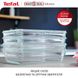Tefal Набор контейнеров Master Seal, 3 шт., стекло, прозрачный 4 - магазин Coolbaba Toys