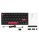 Lemokey Клавиатура механическая X4 84Key, Keychron Brown, USB-A, QMK/VIA, Hot-Swap, EN/UKR, Red led, чорний 2 - магазин Coolbaba Toys