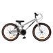 Miqilong Детский велосипед ST 20" серебристый 5 - магазин Coolbaba Toys