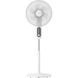 Philips Вентилятор напольный Series 1001, 45см, 47Вт, опора круглая, белый