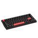 Lemokey Клавиатура механическая X4 84Key, Keychron Brown, USB-A, QMK/VIA, Hot-Swap, EN/UKR, Red led, чорний 9 - магазин Coolbaba Toys