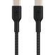Belkin Кабель USB-C > USB-C заряджання/синхронізації 1м, 60Вт, Type-C, плетений, чорний 2 - магазин Coolbaba Toys