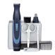 Remington Набір дорожній TRAVEL KIT, для бороди, вусів, носа та вух, насадок-3, чохол, гребінець, пінцет, кусачки, ножиці, сталь, чорно-синій 3 - магазин Coolbaba Toys