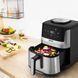 Tefal Мультипіч Easy Fry Silence, 1670Вт, чаша-5л, сенсорне керув., 10 програм, пластик, нерж. сталь-чорний 12 - магазин Coolbaba Toys