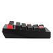 Lemokey Клавиатура механическая X4 84Key, Keychron Brown, USB-A, QMK/VIA, Hot-Swap, EN/UKR, Red led, чорний 8 - магазин Coolbaba Toys