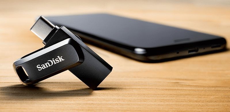 SanDisk Накопитель 128GB USB-Type C Ultra Dual Drive Go SDDDC3-128G-G46 фото