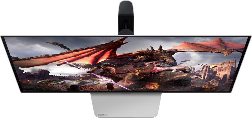 Samsung Монитор 32" Odyssey G80SD HDMI, DP, USB, Bluetooth, OLED, 3840x2160, 240Hz, 0.3ms, G-Sync Compatible LS32DG800SIXUA фото
