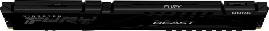 Память ПК Kingston DDR5 16GB KIT (8GBx2) 6000 FURY Beast Black KF560C40BBK2-16 фото