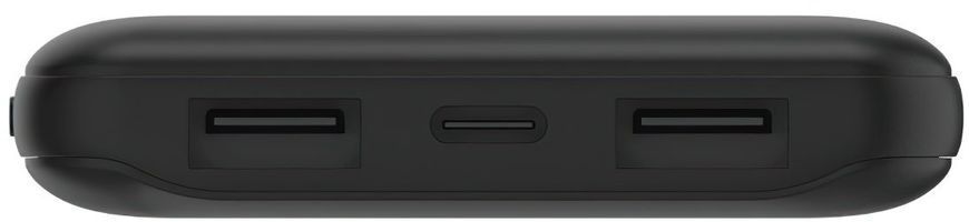 Belkin Аккумулятор портативный литий-ионный Power Bank 10000mAh, 15W Dual USB-A, USB-C, black BPB011BTBK фото