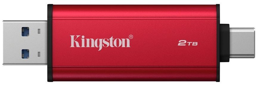 Kingston Портативний SSD Kingston 2TB USB 3.2 Gen 2 Dual USB-A R1050/W950MB/s SPSD/2TB фото
