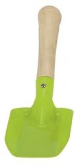 Лопатка металева goki з дерев'яною ручкою зелена 63929G-4 - купити в інтернет-магазині Coolbaba Toys