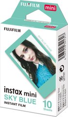 Фотопапір Fujifilm INSTAX MINI BLUE FRAME (54х86мм 10шт) - купити в інтернет-магазині Coolbaba Toys