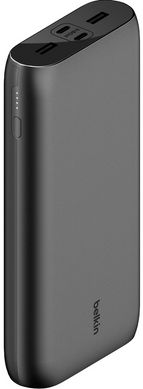 Belkin Акумулятор портативний літій-іонний Power Bank 26000мА·год, 32Вт, USB-A/USB-C PD PPS, чорний BPB016BTBK фото